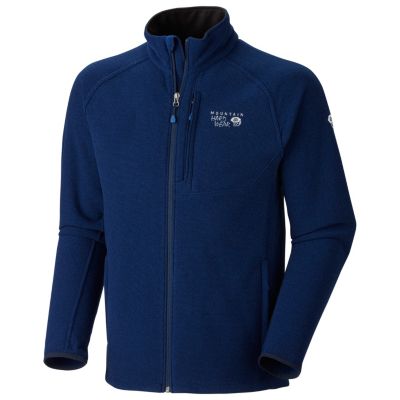 Men's Toasty Tweed Fleece Jacket - Navy / Dark Blue