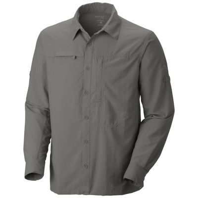 Men's Canyon Long Sleeve Shirt - Gray