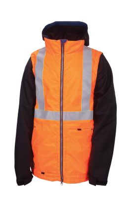 Men's Times Dickies Safety Insulated Jacket - Orange