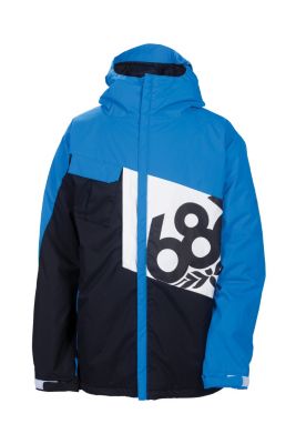 Men's Iconic Insulated Jacket - Blue Patterned