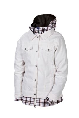 Women's Times Dickies Rancher Insulated Jacket - White