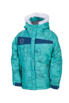 Girls' Gidget Puffy Insulated Jacket - Turquoise / Aqua