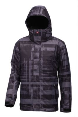 Men's Next Mission Jacket - Gray Patterned