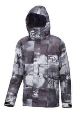 Men's Next Mission Jacket - Black Patterned