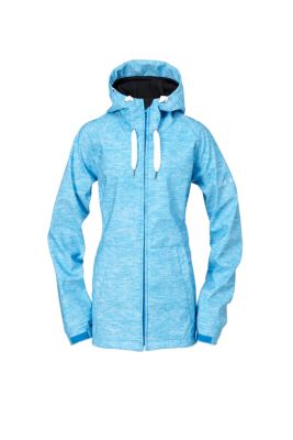Women's Rainbow Softshell Jacket - Blue