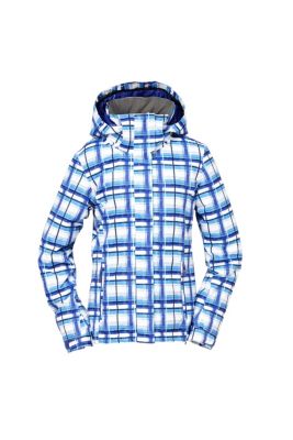 Women's Willow Jacket - Blue Patterned