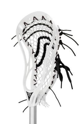Evolution 3X Lacrosse Head (Strung) - White