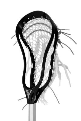 Evolution 3X Lacrosse Head (Strung) - Black