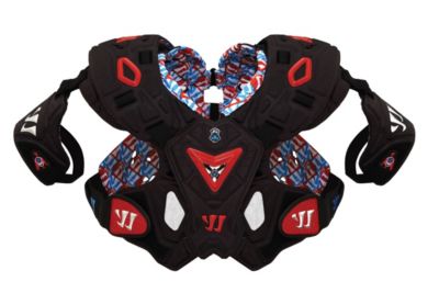 Nation 11 Hitman Lacrosse Shoulder Pads - Black