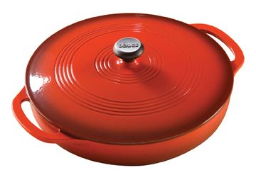 Color Enamel Covered Casserole 3 Qt.