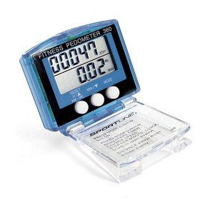 360 FITNESS PEDOMETER,BLUE