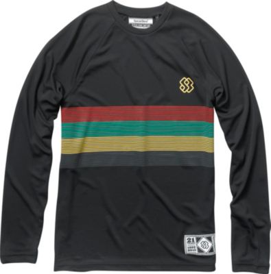 Men's New Jersey Long Sleeve Top - Black