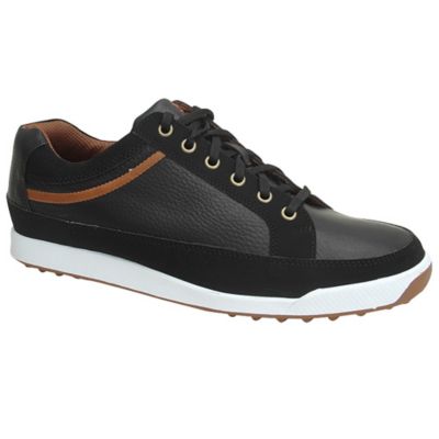 Contour Casual Gold Shoe - Black