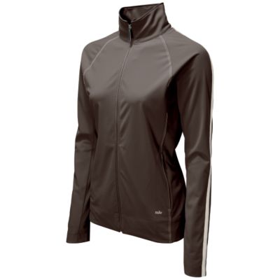 Women's Windproof Novelty Jacket - Brown