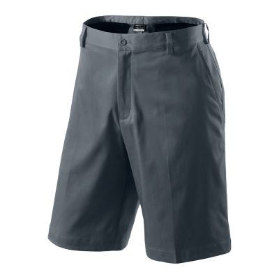 Men's Dri-FIT Flat Front Tech Golf Shorts - Dark Gray