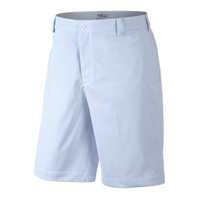Men's Stripe Short - White Patterned