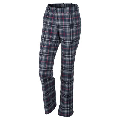 Women's Modern Rise Nike Plaid Pant - Navy / Dark Blue