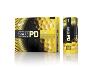 Power Long Distance Golf Balls - Yellow