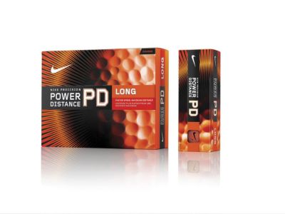Power Long Distance Golf Balls - Orange