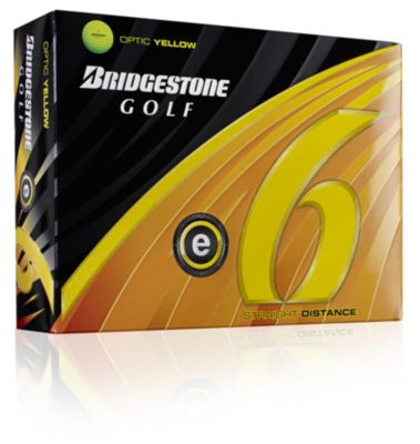 e6 2011 Yellow Golf Balls (Dozen)