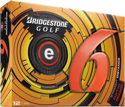 e6 Golf Balls - Orange