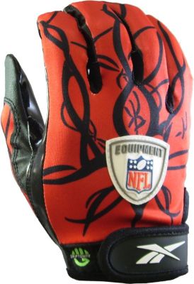 Mayhem Football Receiver Glove - Red