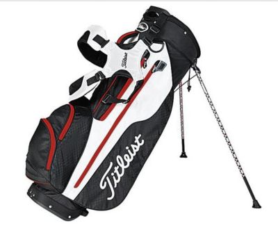 Lightweight Stand Bag - Black / White / Red
