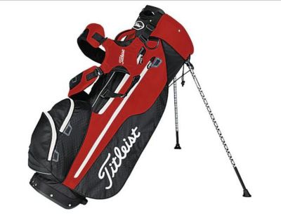 Lightweight Stand Bag - Black / Red