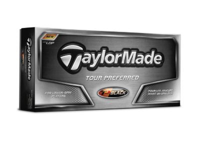 TP Black Golf Balls - Dozen