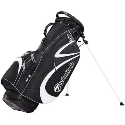 Pure-Lite 2.0 Stand Golf Bag - Black / Black / White