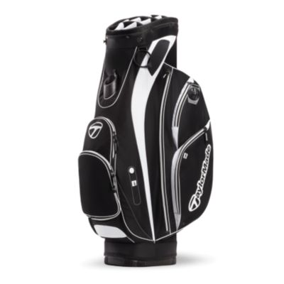 San Clemente Cart Bag - Black / White