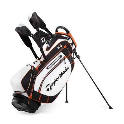 Pure Lite Stand Bag White/Black/Orange