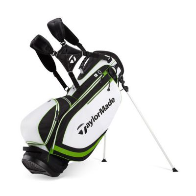 Stratus Stand Bag Wht/Blk/Grn