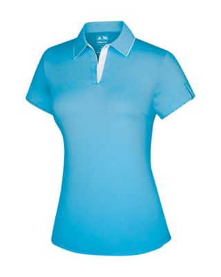 Women's Climacool Feed-stripe Polo - Blue