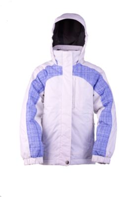Girls' Betty Sue Zip-Off Sleeve Jacket - White