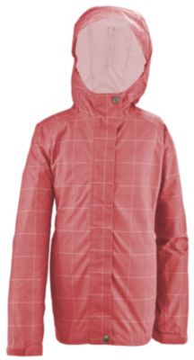 Girls Plaid Trabagon Jacket - Pink Pattern