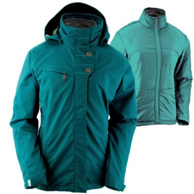 Women's Betty 3 in 1 Jacket - Turquoise / Aqua