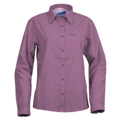 Women's Swamp Long Sleeve Shirt - Purple