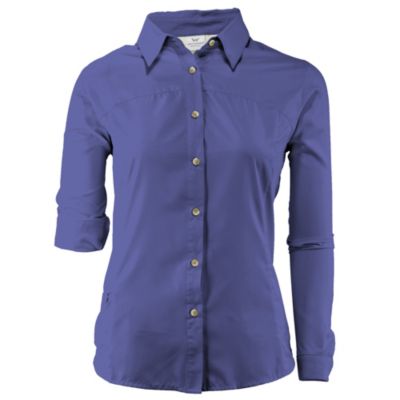 Women's Gobi Desert Long Sleeve Shirt - Dark Purple