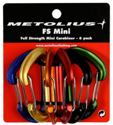 FS Mini Carabiner Jet Set 6-pack