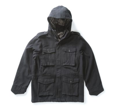 Men's Recon Military Jacket - Black