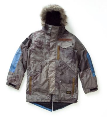 Men's Apocalypse Jacket - Gray Patterned