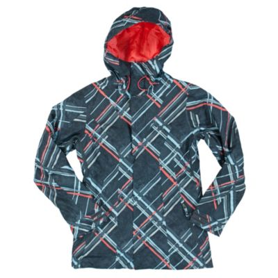 Women's Resilient Insulated Jacket - Gray Patterned
