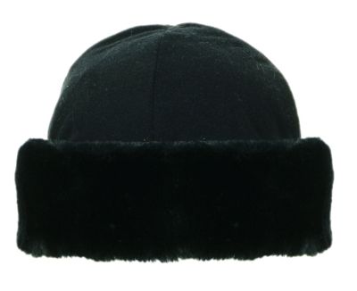 Women's Vermont Collection Faux Fur Hat with Scarf