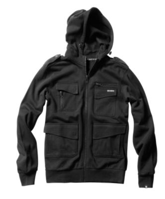 Men's Modesto Fleece – Black Patterned