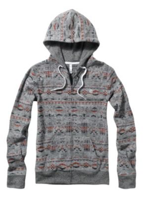 Women's Grafton Fleece - Gray Patterned