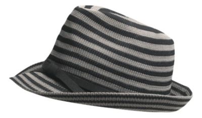 Women's Minnow Stripe Fedora