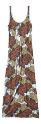 Women's Festival Maxi Dress - White Patterned
