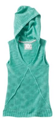 Women's Beacon Sleeveless Hoody - Turquoise / Aqua