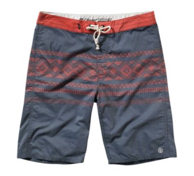Men's Inka Boardshort - Blue Patterned